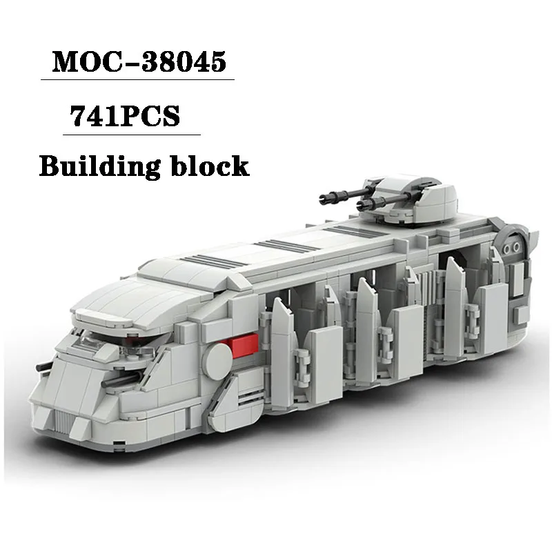 Building Block MOC-38045 Personnel Transport Vehicle Astrology Toy Set 741PCS Adult and Child Puzzle Education Birthday Toy Gift