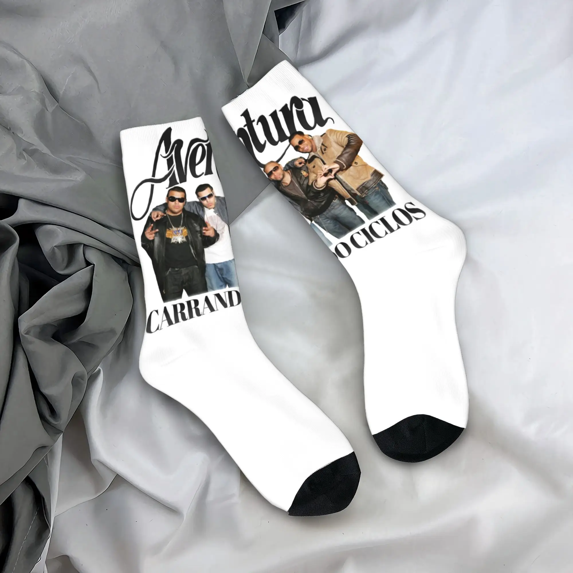 ผู้ชายผู้หญิง 2024 Aventura Tour CerCiclos ถุงเท้าถุงเท้าลําลองของขวัญเล็กๆ น้อยๆ