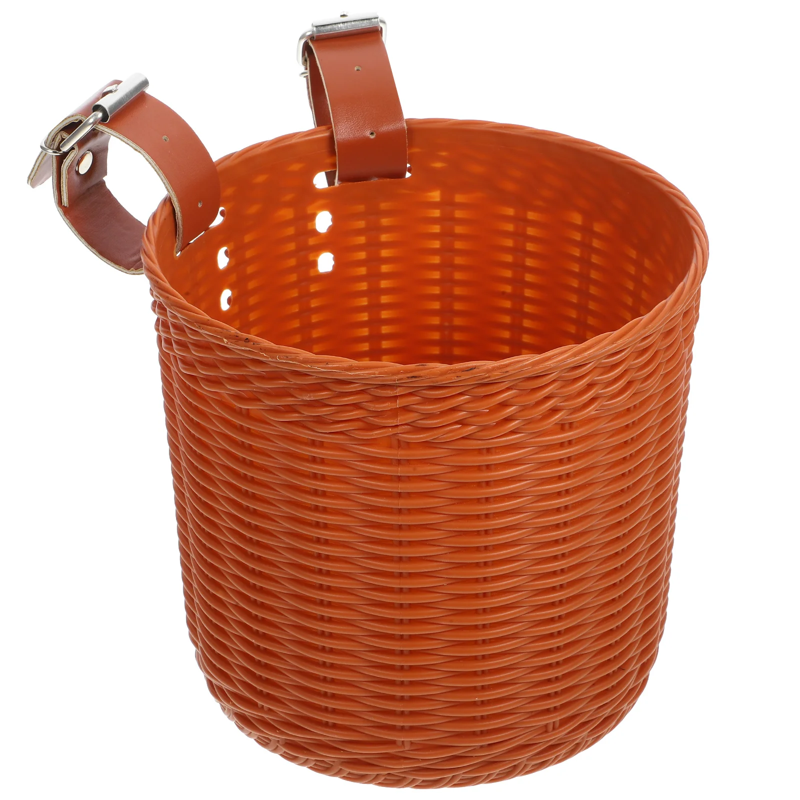

Bicycle Large Capacity Sturdy Front Bike Basket For Handlebar Durable Woven Storage Basket For Vegetables School Bags Cycling