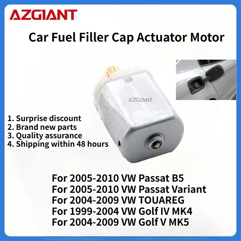

For VW Passat B5 2005-2010/TOUAREG 2004-2009/Golf IV MK4 1999-2004 Car Fuel Filler Flap Open Lock Release Actuator Motor