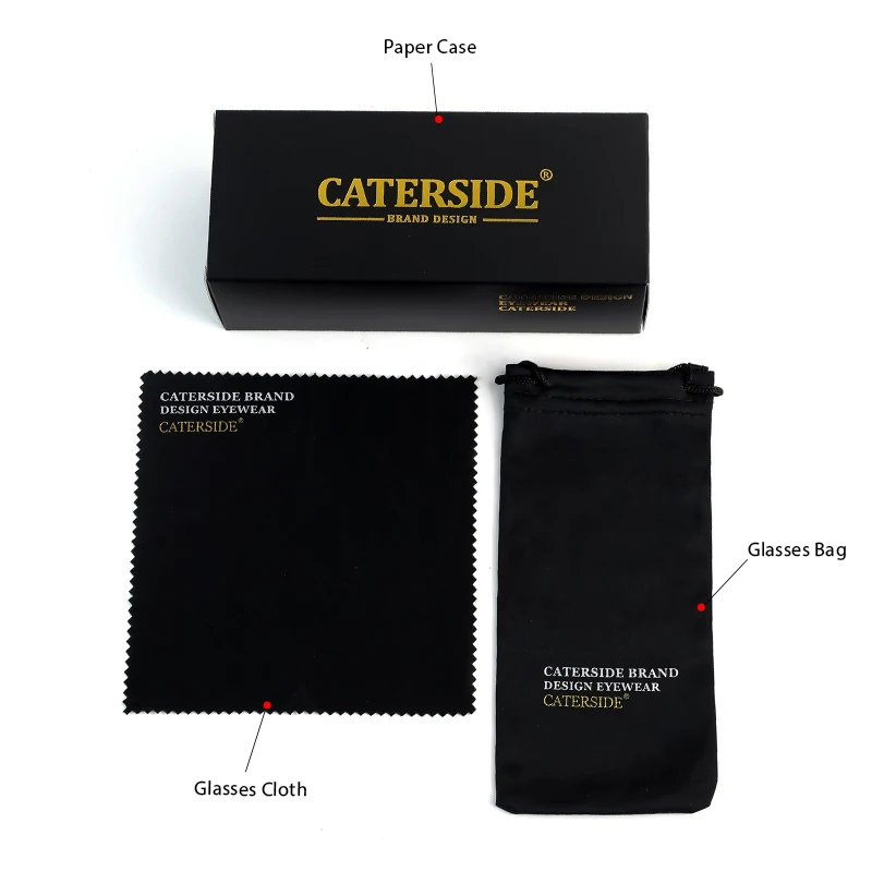 CATERSIDE Retro Square Men Sunglasses Punk Small Frame Personalized Design Sun Glasses Women Travel Party Business Festival Gift image 6