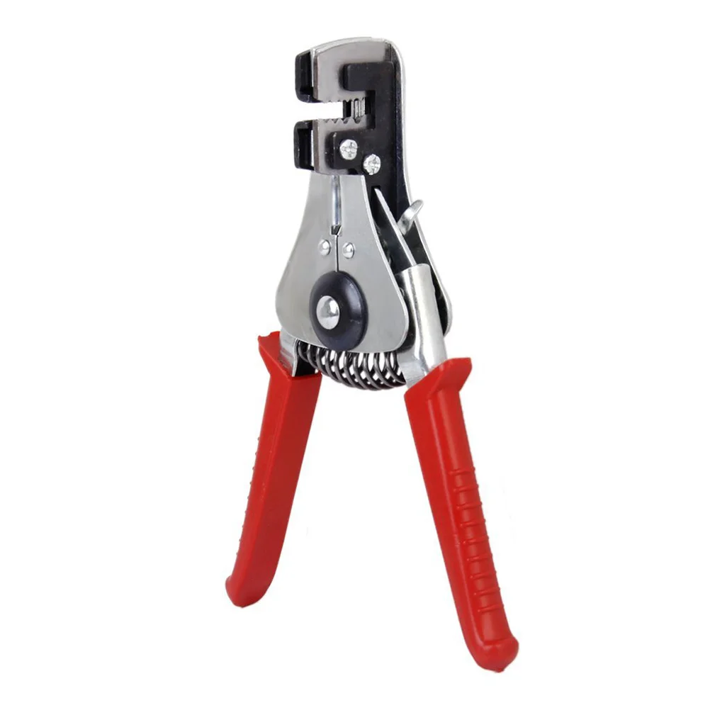 

Cable Stripping Tool Stainless Steel Plastic 709 Inch Silver Red Accurate Stripping Rugged Handle Cable Stripper