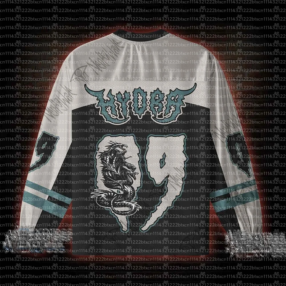 2026 New Movie Sports Fashion Adult Children Long Sleeve V-neck Street View Clothing Gothic Horror Fan Gift