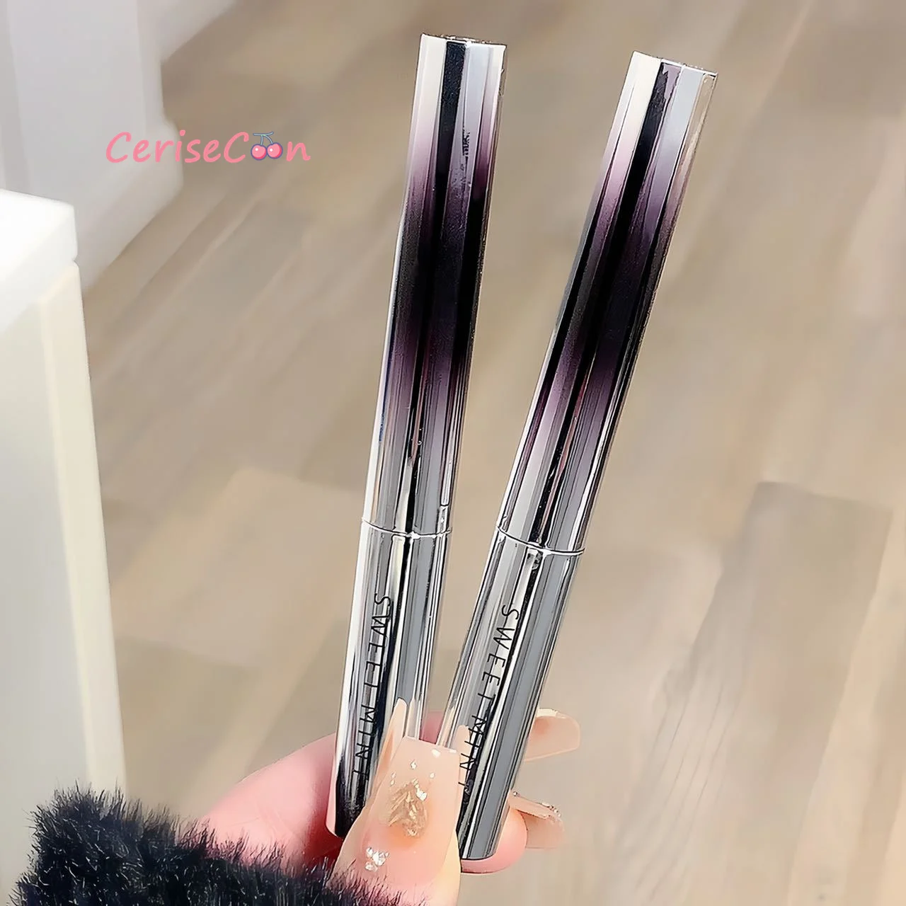 Black Mascara Eyelashes Mascara 4D Silky Eyelashes Lengthening Eyelashes Makeup Waterproof Mascara Volume Eye Cosmetics