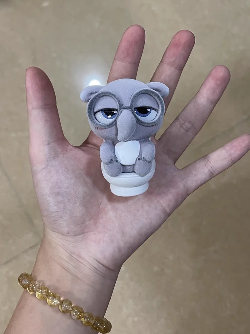 Little Timid Aziatische Tapir Blind Box Leuke Emoji Pack Pluche Beeldje Trendy Speelgoed Cadeau Voor Meisjes Desktop Auto Decor