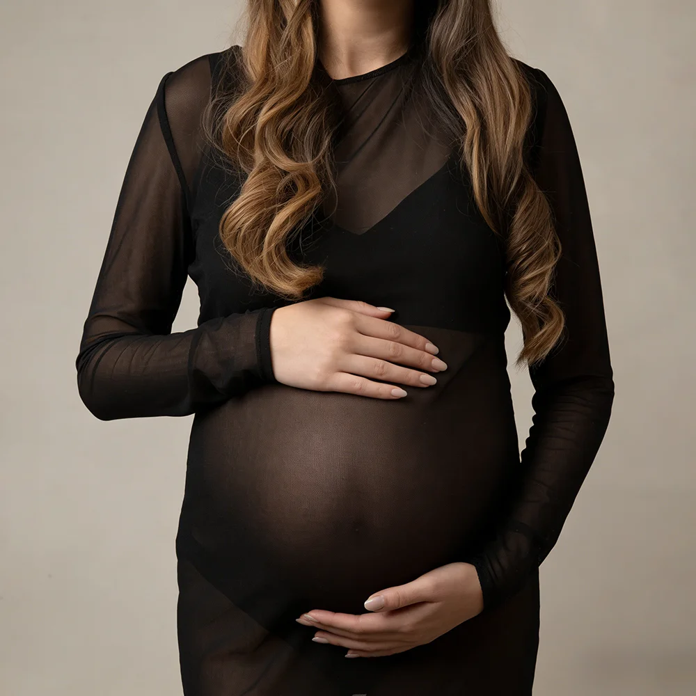 Black Tulle Bodysuit Pregnancy Dress Mesh Fabric Long Sleeve Stretch Women Maternity Outfit Slim Fit Style Skirt For Photo Shoot - AliExpress 1501 Black Tulle Bodysuit Pregnancy Dress Mesh Fabric Long Sleeve Stretch Women Maternity Outfit Slim Fit Style Skirt For Photo Shoot - AliExpress 1501