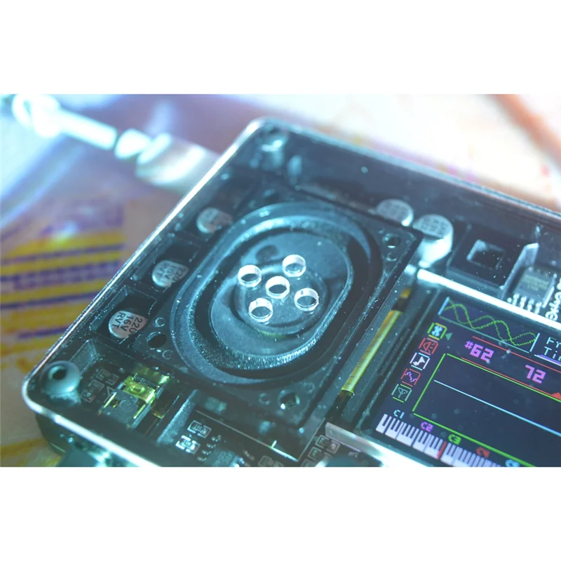 ABBH-Theremin Instrumento electrónico musical Retro Vías múltiples Juguetes con pantalla para música de novio