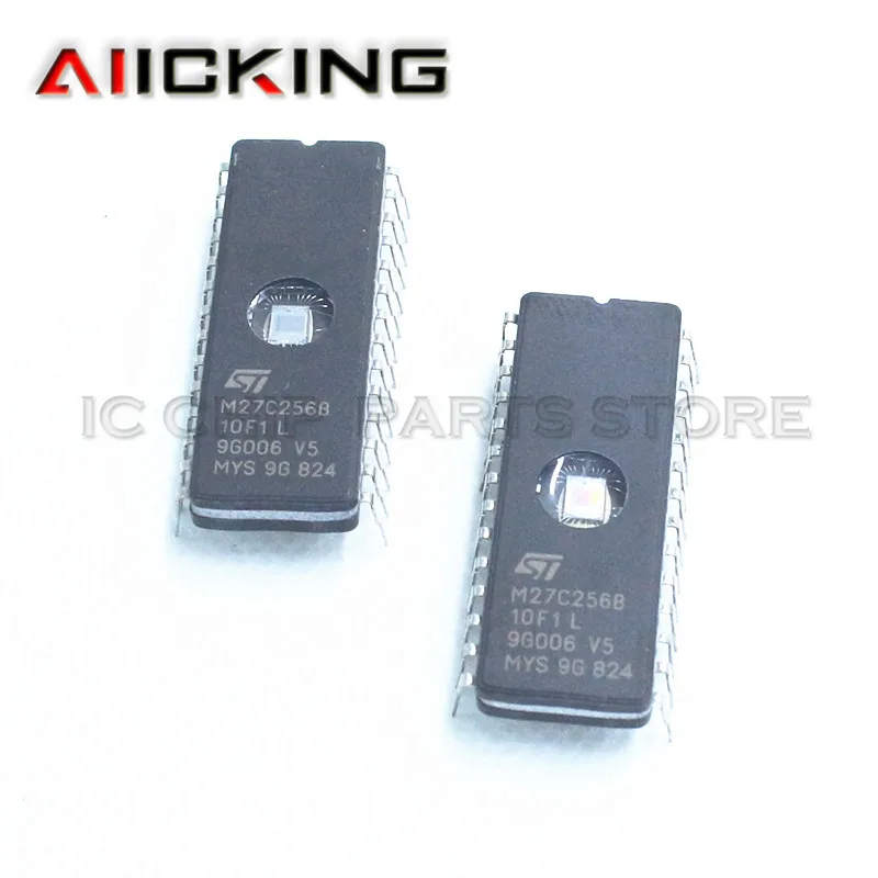 10pcs/lots, M27C256B-10F1 DIP28 EPROM, CMOS, 256K, Original IC Chip ,In Stock