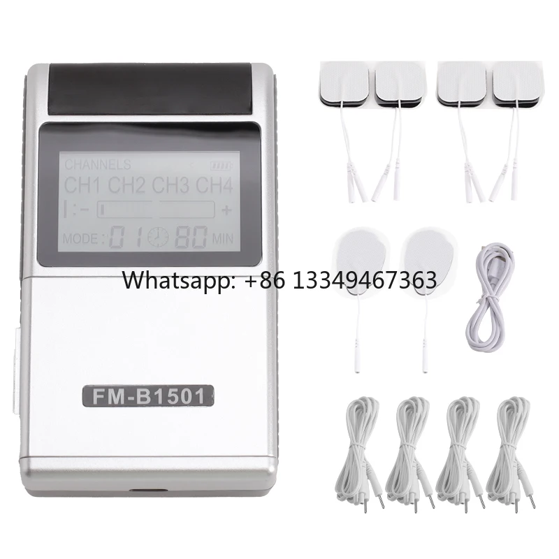 

EMS Body Massager with Low Frequency Electrode Pads Pulse Massage Instrument and Health Care Equipment Slipper Function