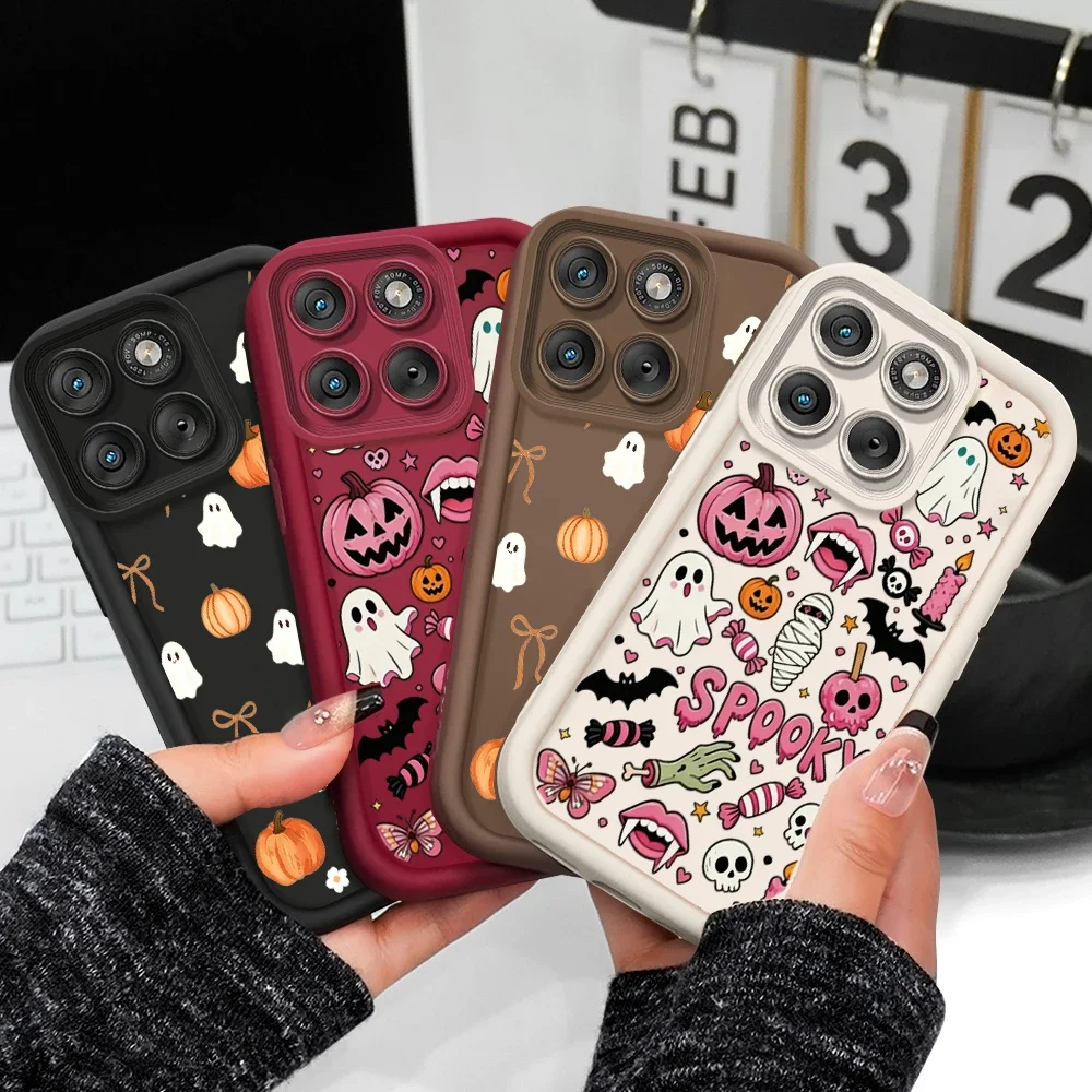 Cool Halloween Pumpkin Ghost Case For Huawei Honor 8X X7 X8 X9 X6E X7E X9D X7A X7B X9A X7B X6A Play 60 Plus Shockproof Cover