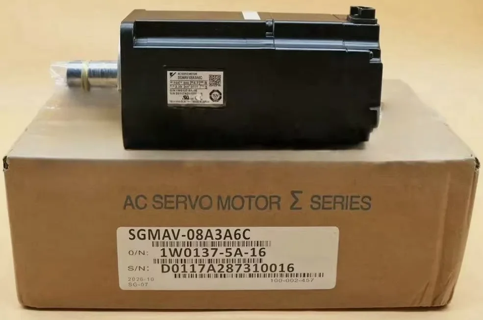SGMAV-08A3A6C Brand New Servo Motor Original Genuine，Fast shipping，SGMAV 08A3A6C