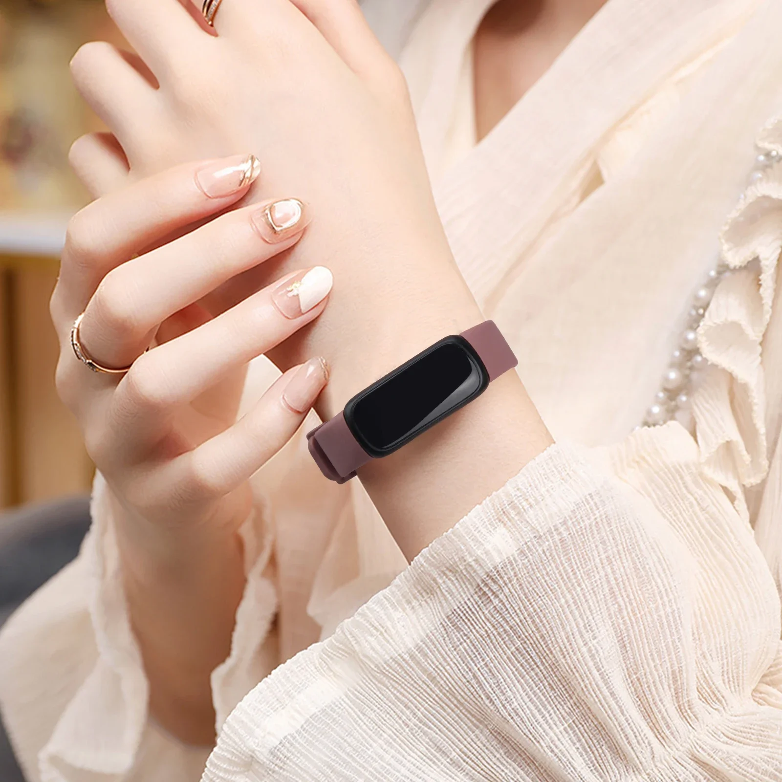 Pulseira tpu macia para fitbit inspire 3/inspire 2 banda pulseira inteligente nova cor para fitbit inspire 2 3 cinta