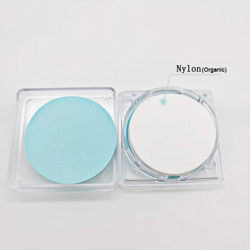 Microporous Filter Membrane Nylon N66 Organic DMSO Cleanliness Analysis Test 50MM /47MM 0.1/0.22/0.45/1/2/3/5/10um Laboratory