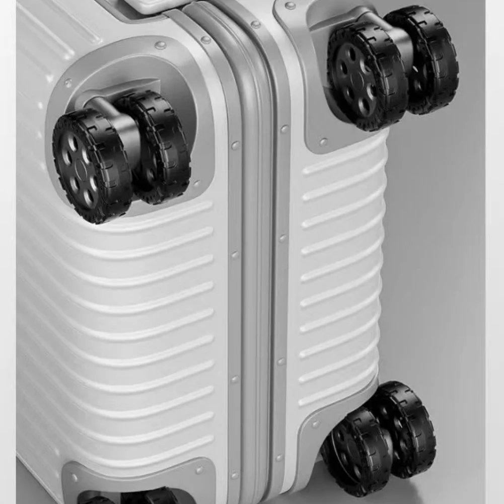 Suitcase Accessories Luggage Wheel Covers For Travel For Airport Carousel Gray Slip Resistance Scratch Protection