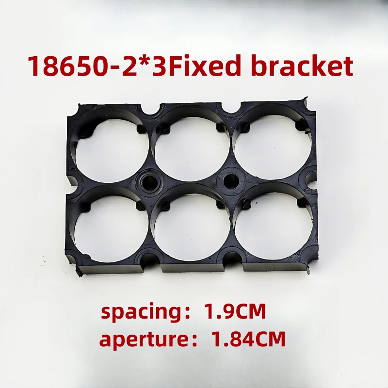 10Pcs Universal 18650 Lithium Battery Holder, Bayonet Splicing Fixed Bracket, Portable Storage Case Clip for DIY Battery Pack