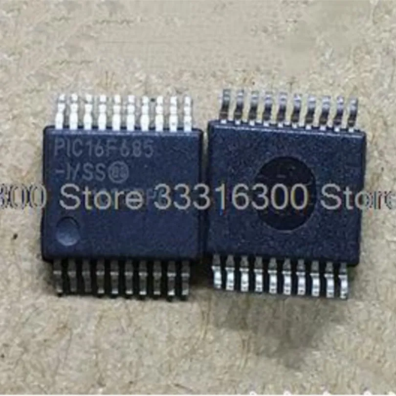 10PCS New PIC16F685-I/SS  SSOP20  Microcontroller chip IC