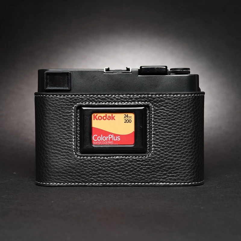 100% TP Brand New Real Leather Camera Case Camera Bag for Minolta CLE