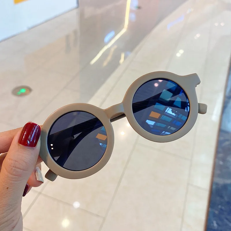 2026 Modische Neue UV400 Kinder-Sonnenbrille mit Weichen Bärenohren Runde Sonnenbrille für Babys Mädchen Jungen Kleinkinder Outdoor Strand Urlaub Geschenk – Detail 9