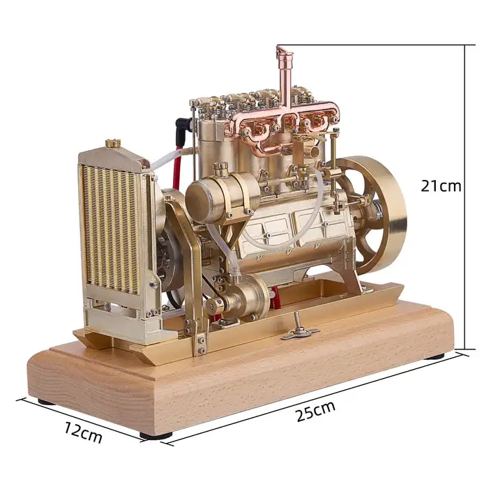 H75 12cc Vertical 4-cylinder OHV Gas Engine Internal Combustion Engine Tractor Engine Model with Mechanical