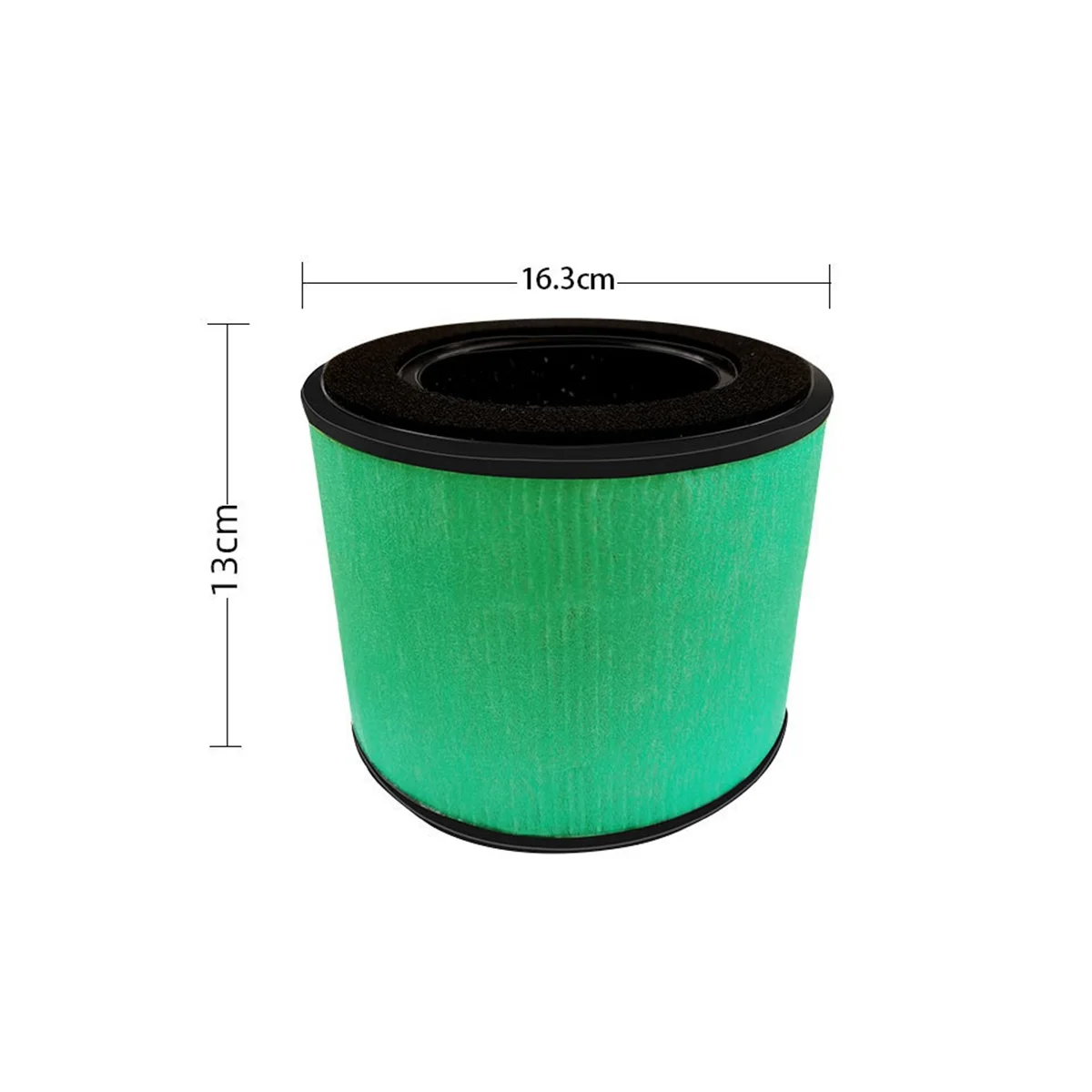 2 قطعة BS-08 3-In-1 True HEPA استبدال فلتر H13 الصف متوافق مع PARTU BS-08 HEPA لتنقية الهواء