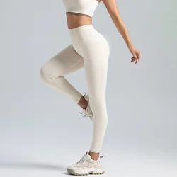 Nessuna T-line bellissimi glutei per le donne, pantaloni da yoga per il fitness a vita alta elastici per il sollevamento del culo senza cuciture