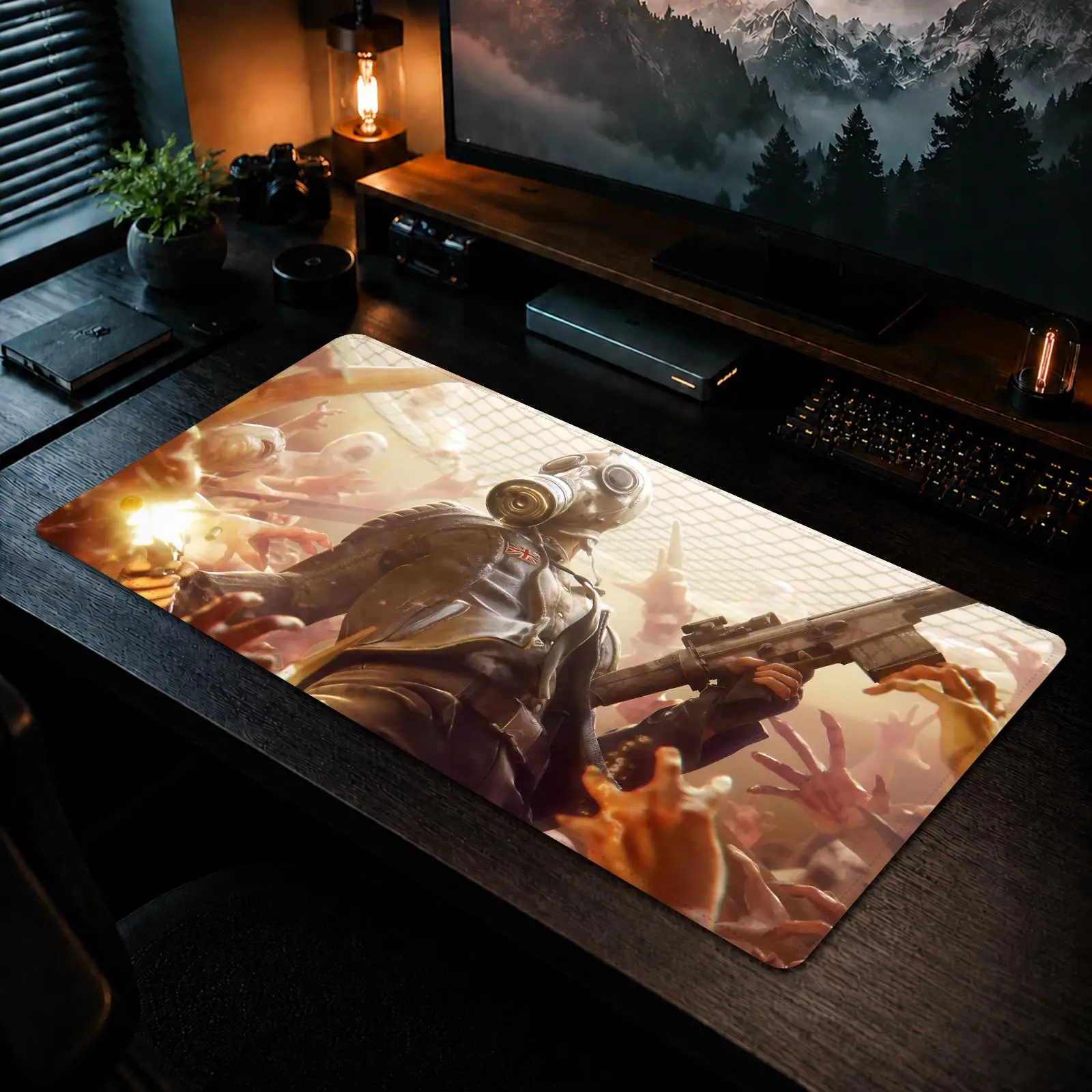 Cool Killing Floor Mouse Pad Gaming office Non-slip Desk Mat Diy Mousepad Large Game Keyboard overlock