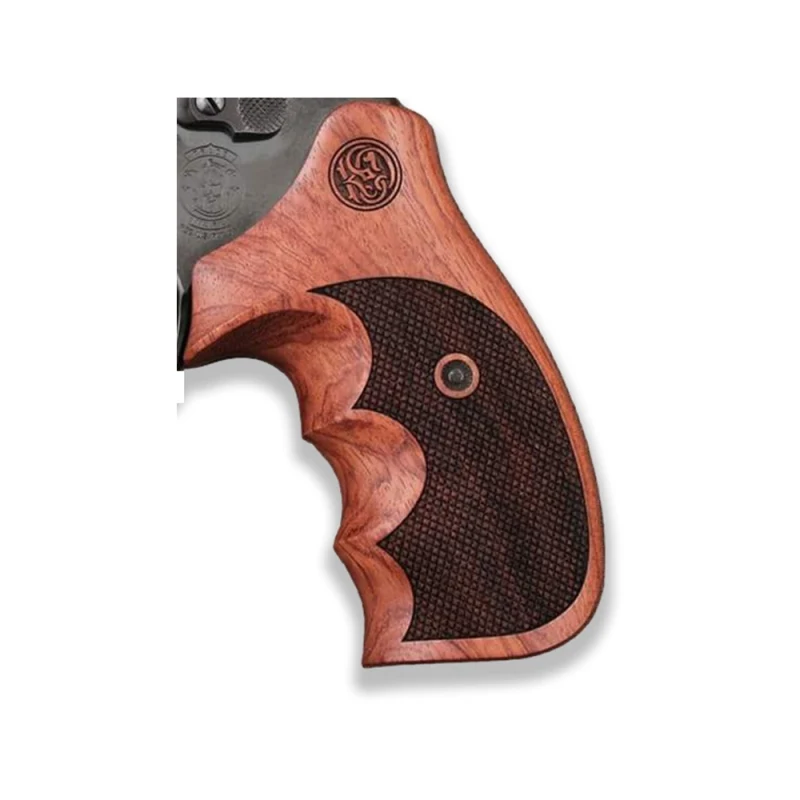 

KSD Brand Smith Wesson N Frame Round Butt Compatible Rosewood Grips