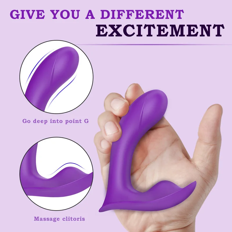 

Remote Controlled Invisible Wearing Masturbator for Female Simulation Penis Fun Jumping Egg Adult Products