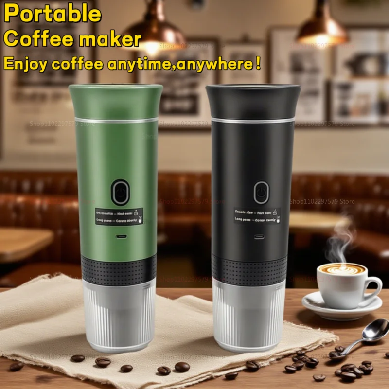 Electric Coffee Machine Travel Handy 3 In1 Espresso Portable Coffee Espresso Maker Machine Cafe Portable Capsule Coffee Machine