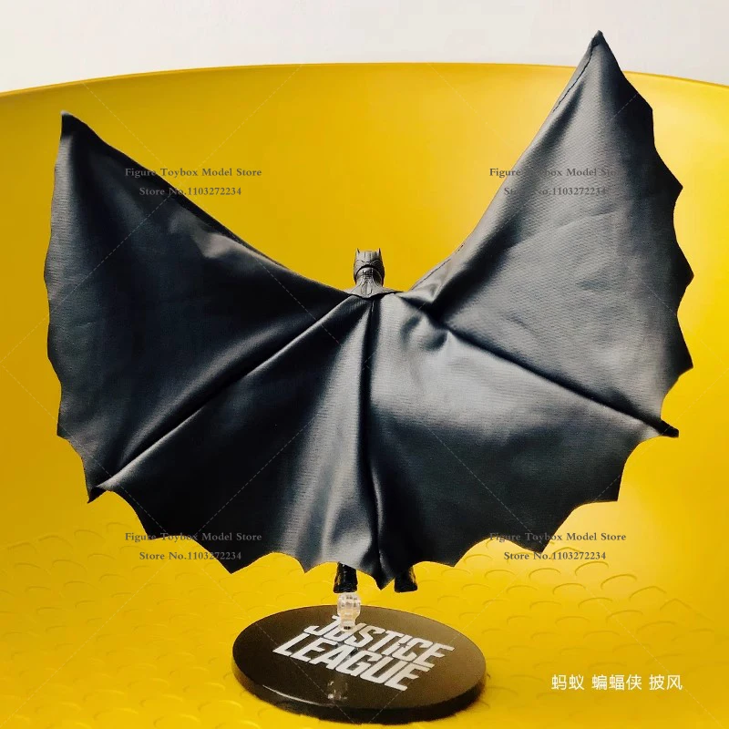 1/12 quadrinhos tático morcego escuro mutante homem herói soldado mini capa longa fio em forma de manto brinquedos acessório para 6 "mista figura de ação