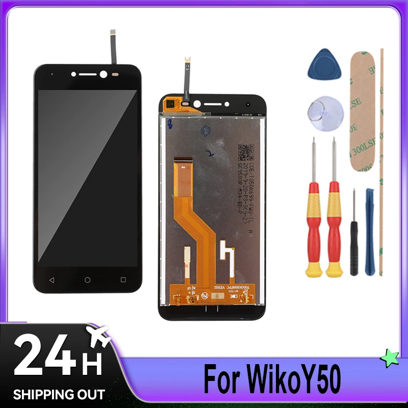 For Wiko 10 Y50 Y52 Y60 Y61/Sunny 5 U616 Voix Tommy 3 T3 Robby Screen Full Assembly Mobile Phone Replacement Parts With Tools