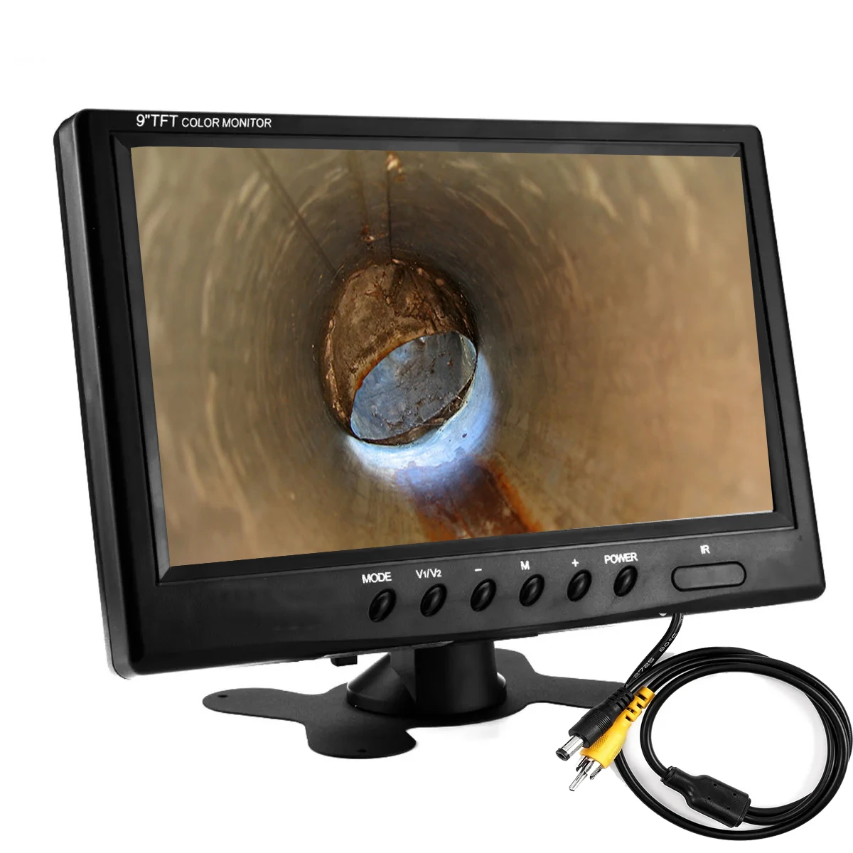 9inch IPS monitor for DIY endoscope  pipe wall inspection camera repair and fish camera  repair