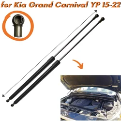 Qty(2) Hood Struts for Kia Grand Carnival YP 2015-2022 Front Bonnet Modify Gas Springs Shock Absorbers Lift Supports Dampers