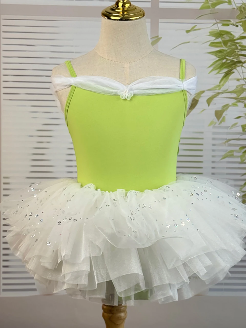 Children Dance Clothes Camisole Practice Ballet Body Dancewear Butterfly Stage Performance Skirt Gymnastics Leotard Costumes