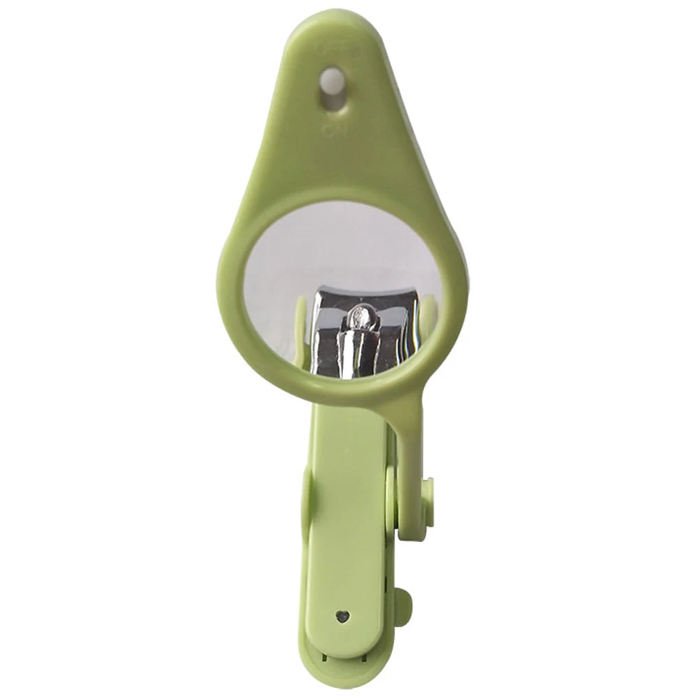 Elegante tuta per la cura delle unghie del bambino per unghie a crescita rapida Proteggi la salute e la pelle dei neonati Tagliaunghie verde per bambini