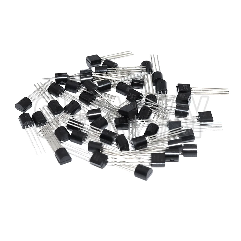 50 قطعة 2N7000 TO92 N-وضع تعزيز القناة ترانزستور بتأثير ميداني جديد الأصلي