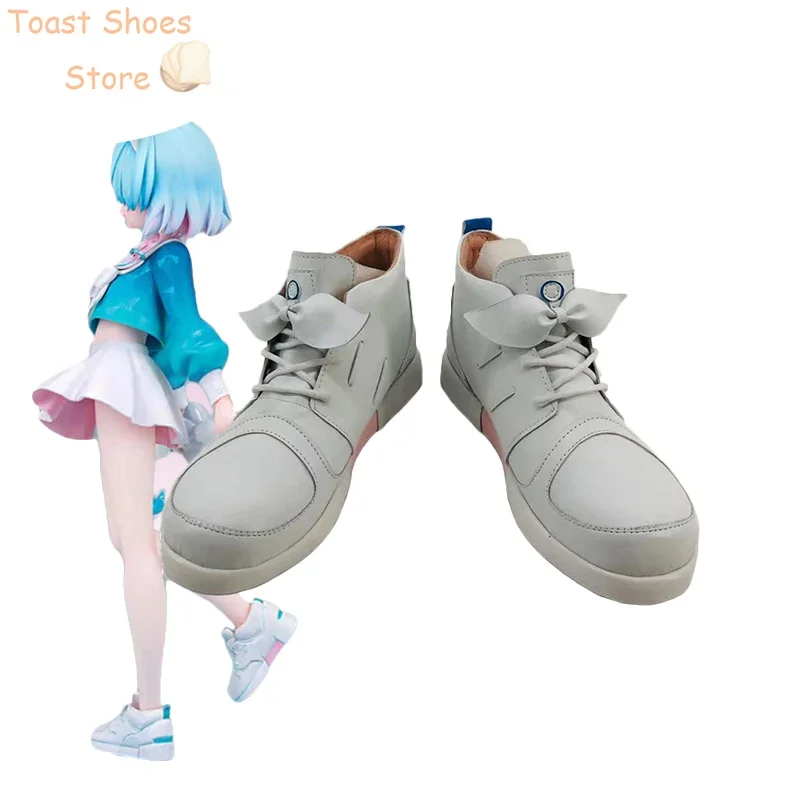 

Игра Blue Archive Arona, обувь для косплея, карнавальные ботинки на Хэллоуин, обувь из искусственной кожи, реквизит для косплея, реквизит для костюма