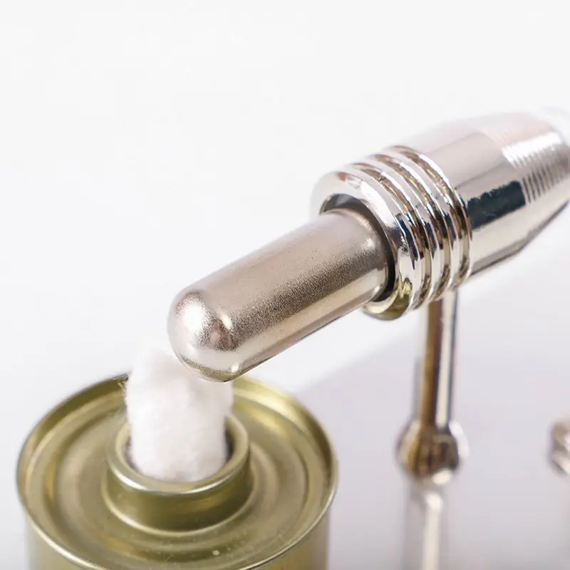 Logistics Teaching Equipment, Luoqiao Stirling Engine, Small Mini Alcohol-driven Physics Model Experimental Toy