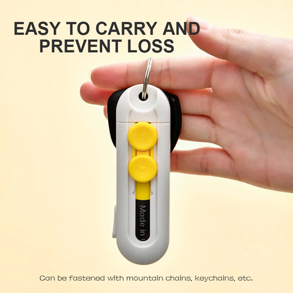 종이 절단을 위한 귀여운 개폐식 상자 절단기 자석 편리한 유틸리티 칼