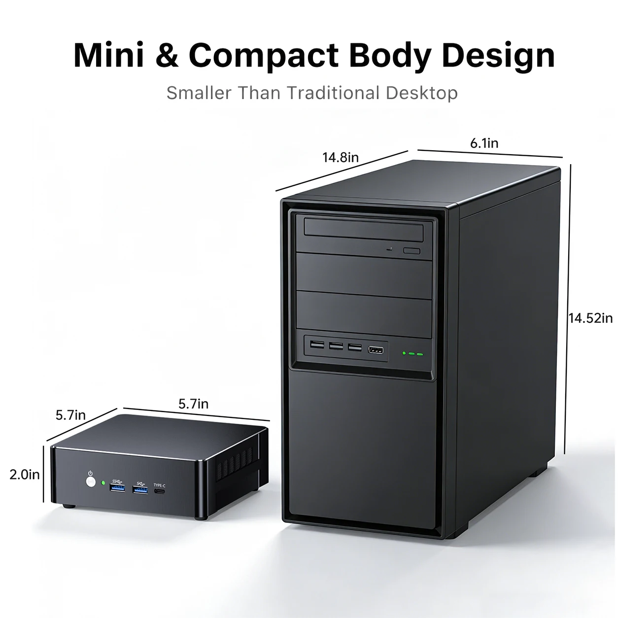 MSECORE MQ12 Mini Gaming PC In - Intel Core I9 13900H Mini Pc review and price
