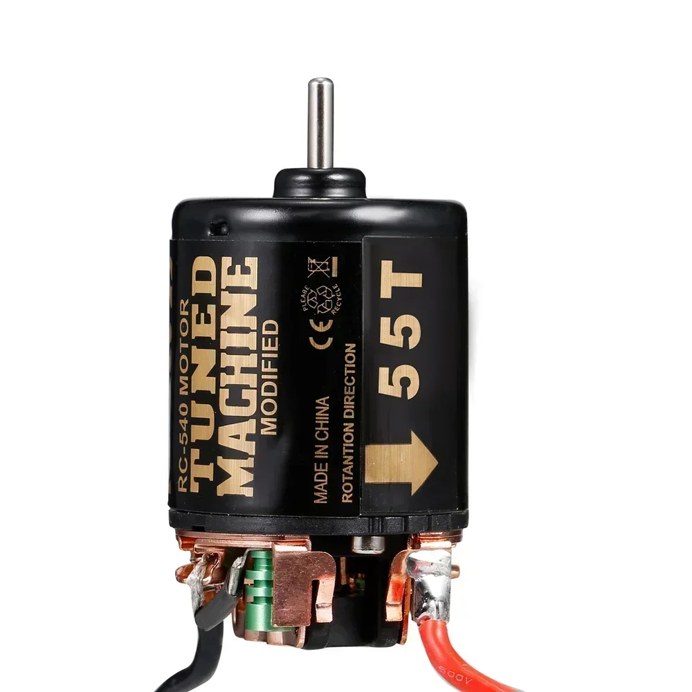 

RC 540 35T 45T 55T Brushed Motor for RC Car Rock Crawler Axial SCX10 Model