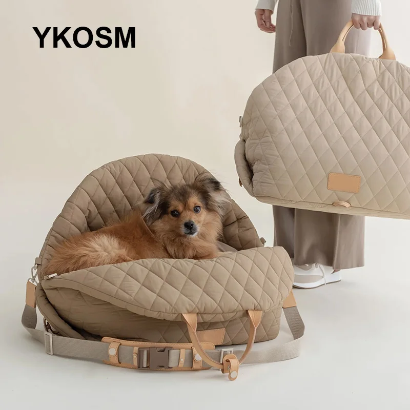 

Luxury Outdoor Pet Bag Waterproof Portable Hand Bag For Puppy Cat Multi-use Pet Carrier Bag Dog Car Seat Travel Bag