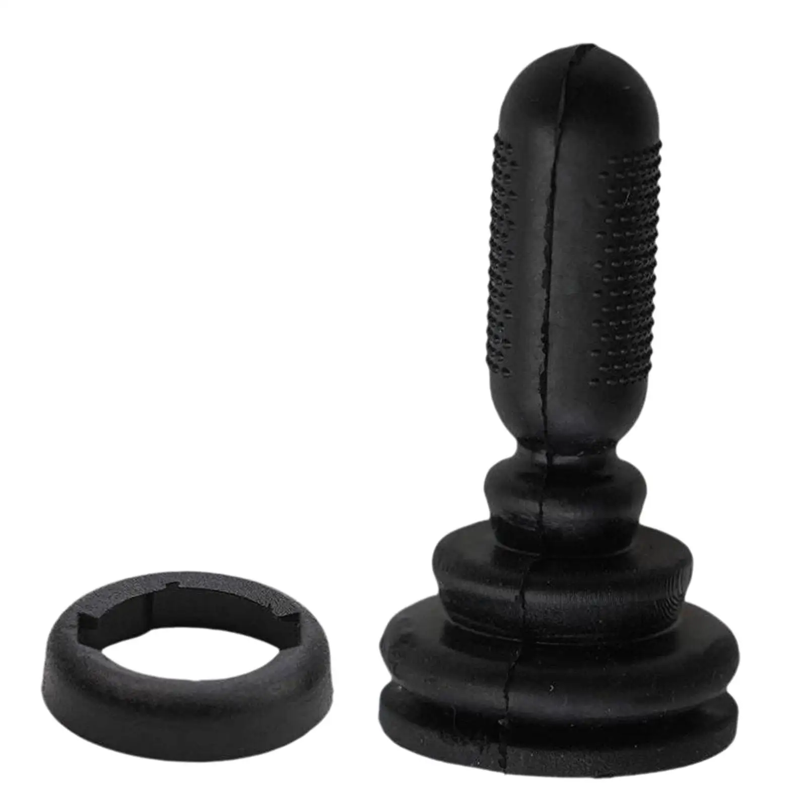 Perilla de ajuste del espejo lateral 17B718AA negra para Fiesta MK6 01-06