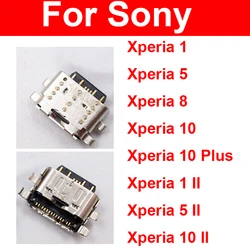 Micro USB Charging Port For Sony Xperia 1 5 8 10 10 Plus Xperia 1 II 5 II 10 II Mini Tpye C USB Charger Dock Connector Parts