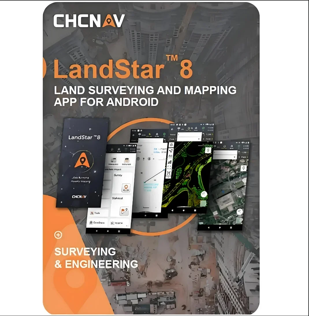 

Программное обеспечение CHC Landstar8 Android APP 8.0 Версия для геодезического RTK GNSS