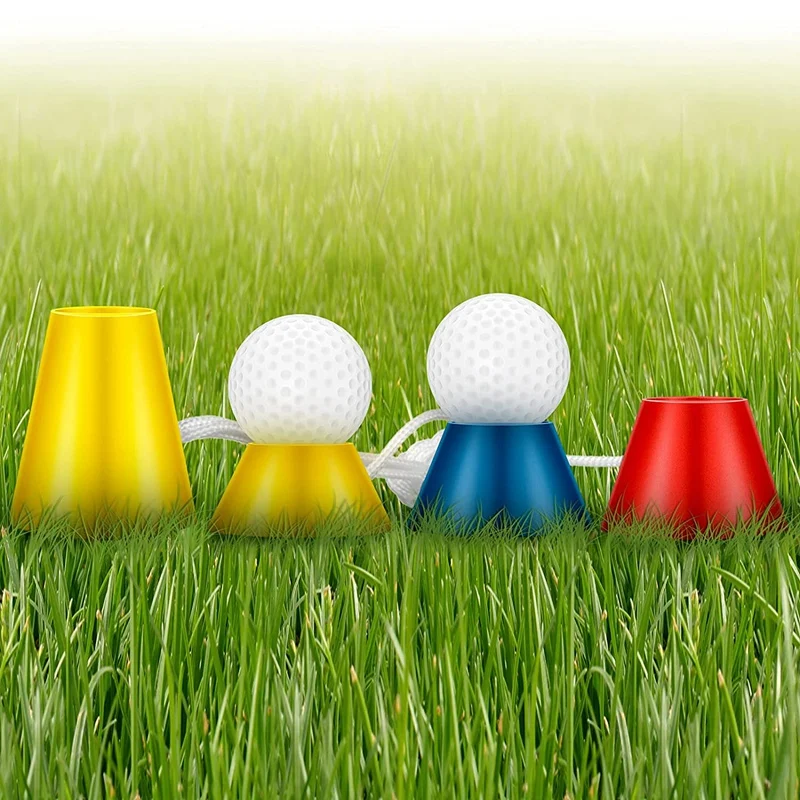 6set Winter Golf Tees Golf Practice Tee Holder con 4 diverse altezze per l'allenamento di pratica del Golf di gelidi giorni