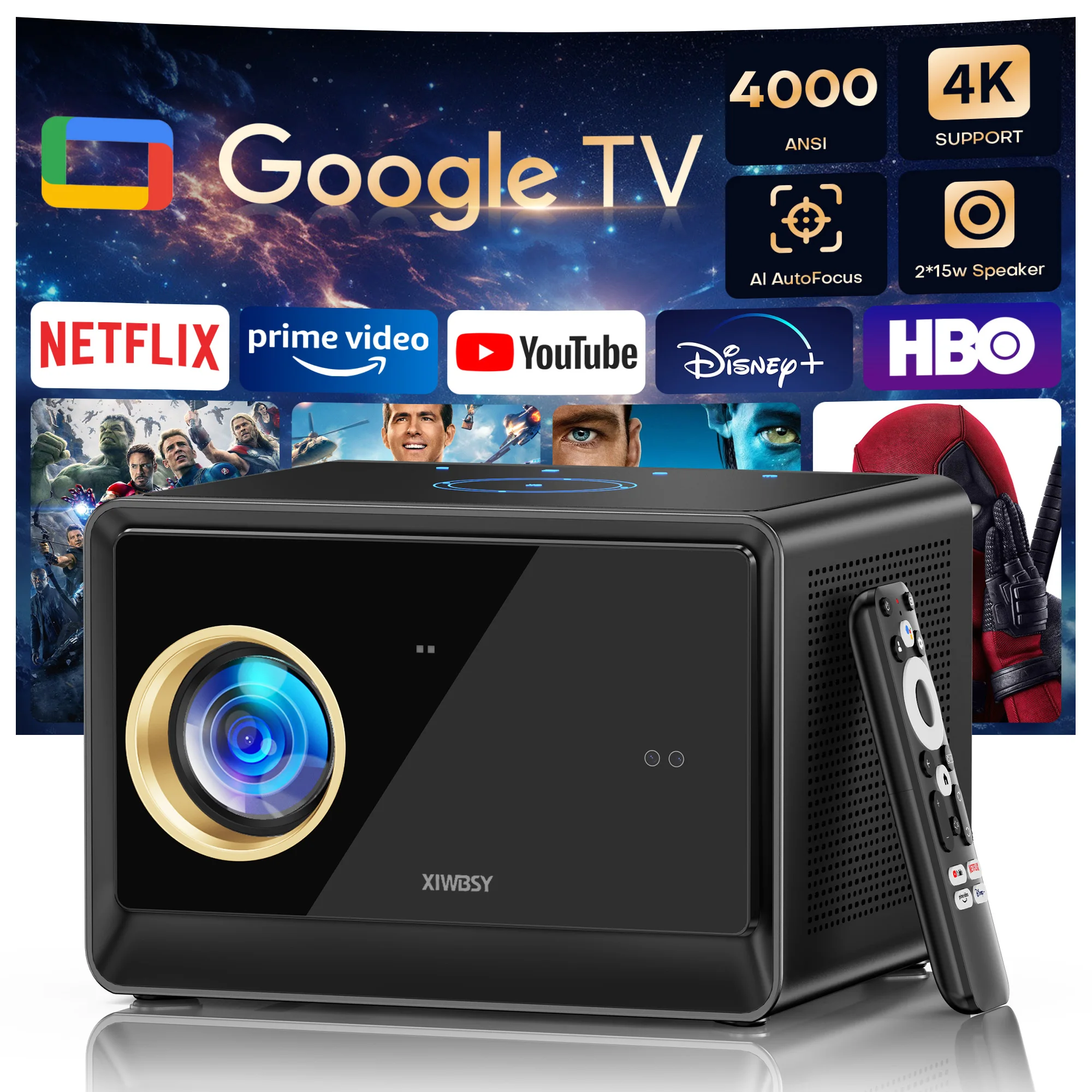 #11 Most Reviewed 4K TV Projectors