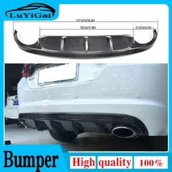 For Jaguar XF 2012.2013.2014.2015 Carbon Fiber Rear Lip Spoiler High Quality Auto Bumper Diffuser Car Modification