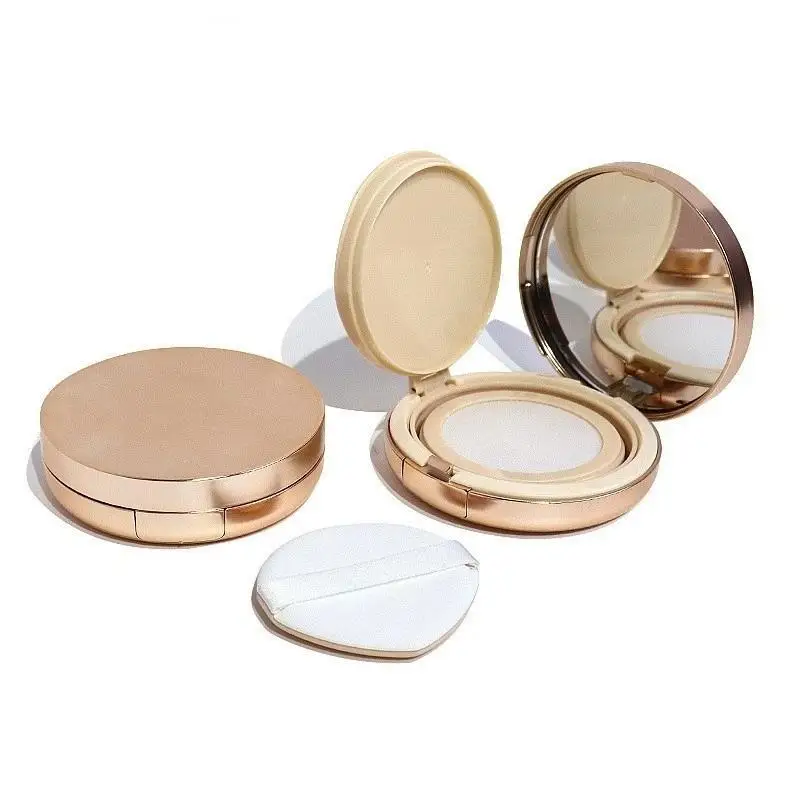 Portable Air Cushion Box With Puff With Mirror Compact Foundation Case BB Cream Container Makeup Tools DIY