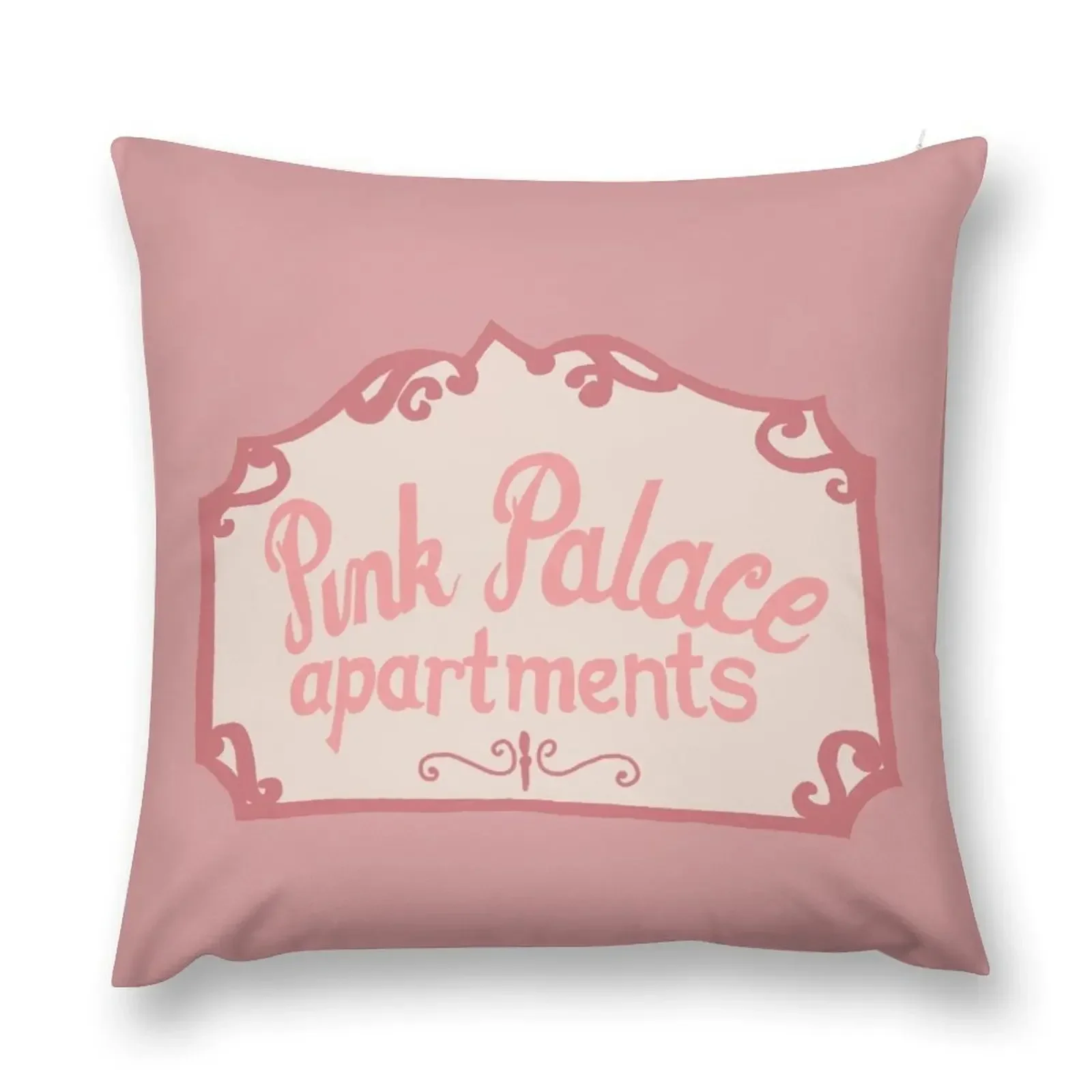 Pink Palace Throw Pillow Cusions Cover Christmas Covers For Cushions pillow